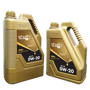 Aceite Lubricante Sintético Shalin 0W20 SP para Motor de Automóvil, Certificado ISO9001, Mayor Vida Útil, Fábrica en Emiratos Árabes Unidos - Product Image 1