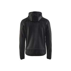 BLAKLADER-Veste tricotée 493021179799S Gris foncé/Noir-VESTES DE TRAVAIL EAN 7330509411582 VESTES D'HIVER SOFTSHELL ET VESTES REMBOURRÉES - Product Image 2