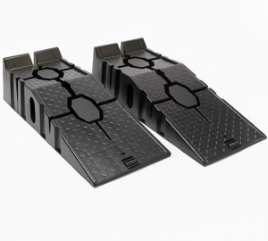 <span class=keywords><strong>Rampe</strong></span> de service automobile en plastique OEM personnalisable, rampes de levage pour voitures avec surface rainurée profonde pour un placement stable des pneus - Product Image 2