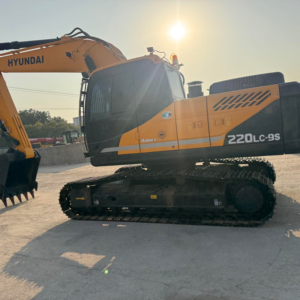 Excavatrice utilisée fiable de Hyundai 220LC 9S pelle hydraulique de chenille de 22 tonnes pour le génie civil et les travaux d'infrastructure - Product Image 1