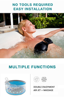 Vanace Home & Commercial Sauna AirJet Jacuzzi Tub Machine de massage corporelle la plus vendue avec filtre pour baignoire spa