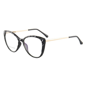 Monturas de Gafas Cat Eye FalaiEr Tr87012 con Protección Anti Luz Azul para Mujer, Montura Completa, Lentes AC, Estilo Europeo - Product Image 4