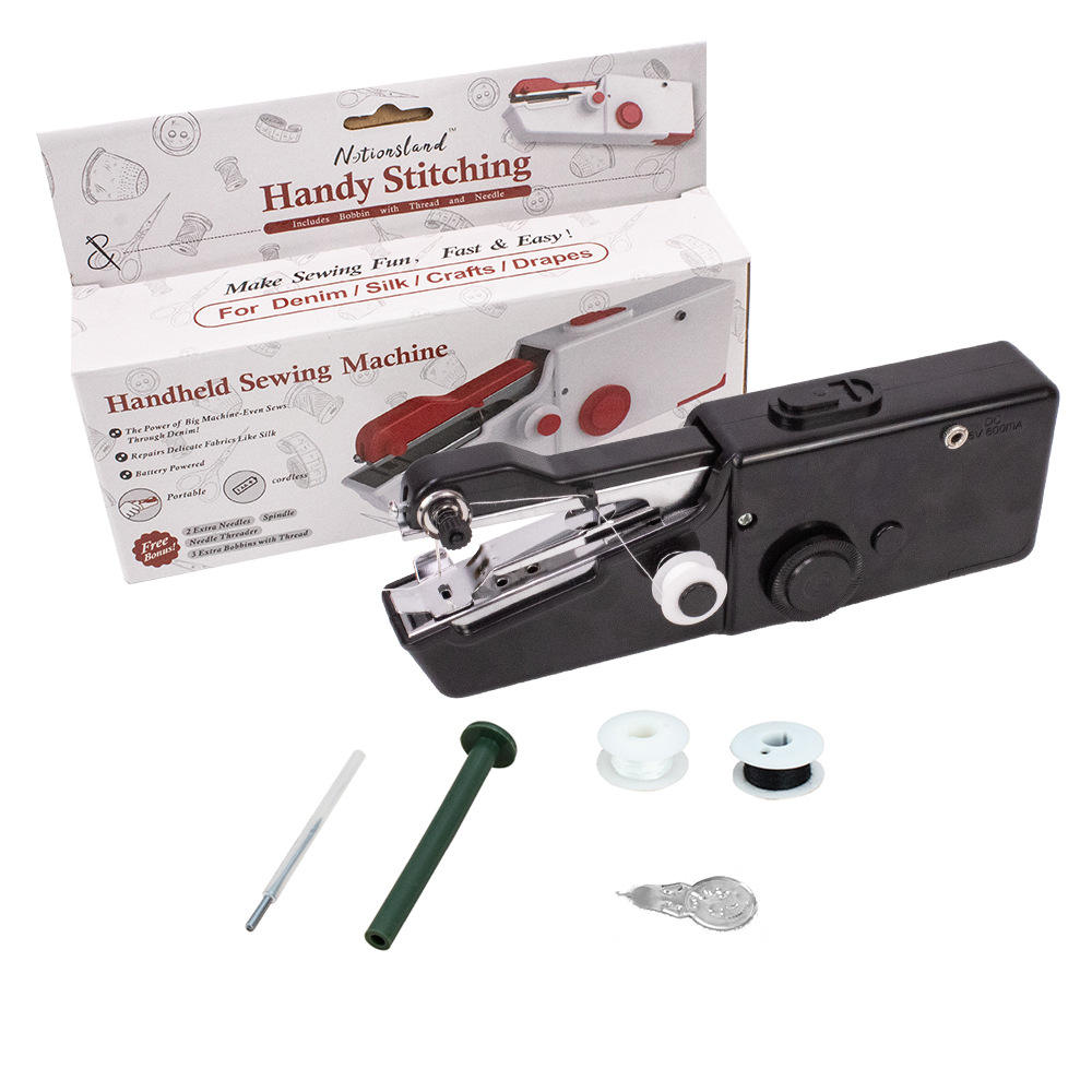 maquina de coser negra