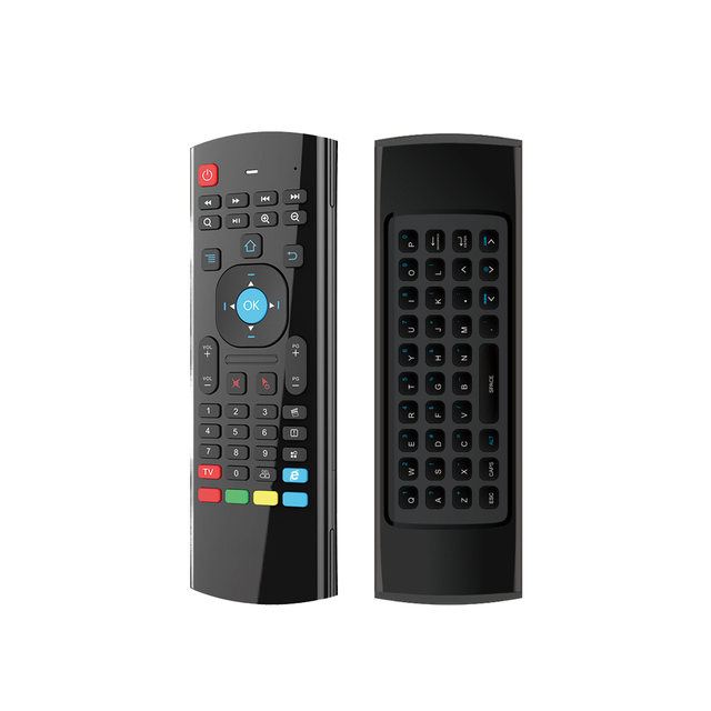 Ihomemix Custom OEM Manufacturing Smart Multimedia Android Tv Box Wireless Backlit Mini Air Mouse Remote Control Air Mouse MX3