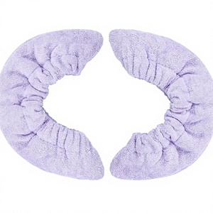 Protège-patins de hockey sur glace / Protège-patins de hockey sur glace en microfibre violette respirante de qualité supérieure, souples et confortables - Product Image 1