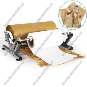 Máquina de manga de papel de panal de escritorio Soporte de paquete de papel de panal