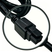 Câble Pigtail SHAN WEI 1,5 m Micro-Fit 3.0 4 broches moulé en PVC dénudé avec extrémité en cuivre étamé, faisceau de câbles Molex MX3.0 pour moto et voiture