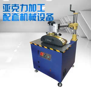 Máquina de biselado automático, placa de achaflanado acrílico FX60 de alta calidad MS PS PC PVC PP