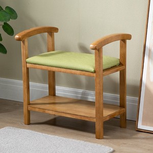 Người cao tuổi thân thiện với hiện đại nhỏ bằng gỗ Giày kệ với băng ghế dự bị đa chức năng giày thay đổi Phân - Product Image 3