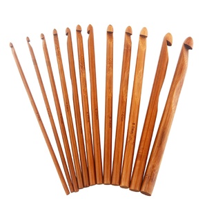 Fabricant d'aiguilles, vente <span class=keywords><strong>en</strong></span> gros, lot de 12 crochets <span class=keywords><strong>en</strong></span> <span class=keywords><strong>bambou</strong></span>, aiguilles <span class=keywords><strong>à</strong></span> <span class=keywords><strong>tricoter</strong></span> <span class=keywords><strong>en</strong></span> <span class=keywords><strong>bambou</strong></span> - Product Image 1
