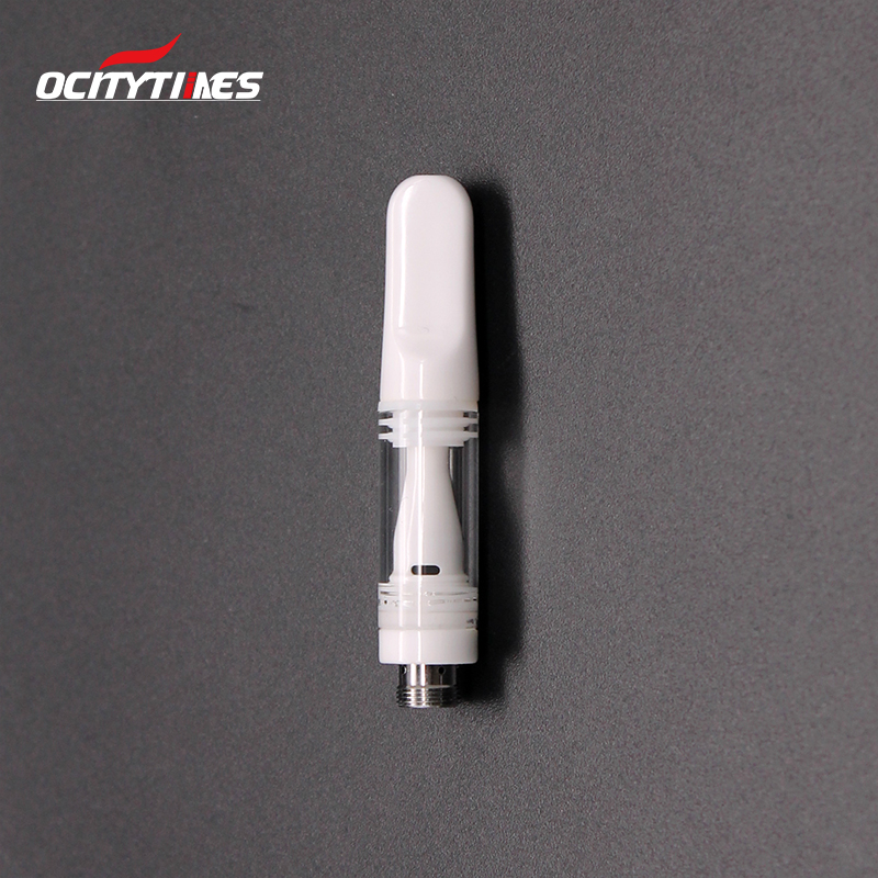 Ocitytimes full ceramic 1ml ready to ship empty cbd vaporizer 510 cartridge