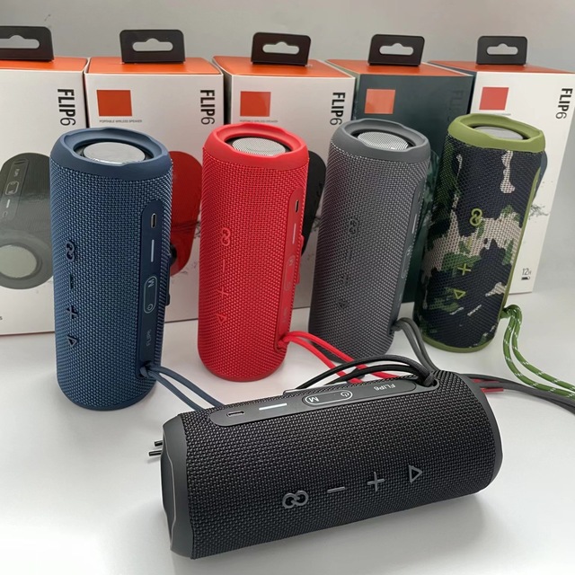 FLIP6 BT Outdoor Waterproof Sport Subwoofer Deep Bass Blue Tooth Speakers for Mobile Phone Booobox Speakers