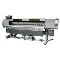Impresora de látex de gran formato Epson Xp600/I3200 1,8 m Impresora ecológica solvente Impresora de papel tapiz Máquina de impresión digital