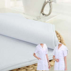 Hiện Đại Phong Cách Dệt Đồng Bằng Màu Rắn Vải Vải Cho Áo Sơ Mi Sợi Nhuộm 65 Polyester 35 Bông <span class=keywords><strong>Chambray</strong></span> May Fabrib - Product Image 5