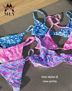 MLY 2024 New Collection Two Piece Swimsuit ECO Friendly Brazilian Bikini Swimsuit