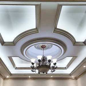 Moulure d'arche en plâtre sur mesure pour bureau à domicile Moulure d'arche Décoration intérieure de couloir - Product Image 4