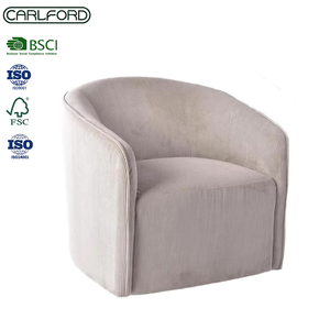 Fauteuil d'appoint nordique CARLFORD, nouveau design, chaise de loisirs pour salon, hôtel, chambre à coucher, fauteuil idéal pour les <span class=keywords><strong>petits</strong></span> espaces - Product Image 3