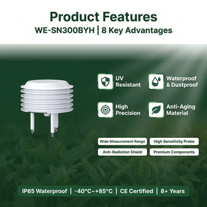 Système de surveillance environnementale industriel RS485 ABS pour station <span class=keywords><strong>météo</strong></span> avec écran Stevenson, OEM/ODM pour serres, fermes intelligentes et IoT (vente en gros) - Product Image 3