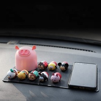 Car Anti-Slip Storage Mat Pads Auto Silicone Interior Dashboard Phone PVC Mat Auto Non-Slip Sticky Gel Pad