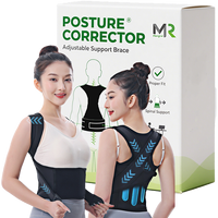 Boîte de couleur réglable mince épaule complète Portable soutien lombaire orthèse unisexe Correcteur De Posture ceinture pour les maux de dos
