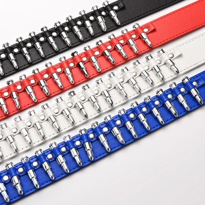LQbelt 3,8 CM hombres mujeres PU cinturón bala remache decorativo accesorios diseño personalizado fábrica al por mayor moda Pin hebilla <span class=keywords><strong>cinturones</strong></span> - Product Image 4