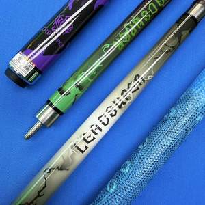 Leadsuper P13 High Tech 58 "<span class=keywords><strong>Billar</strong></span> Pool Cue Stick 12,5mm Eje <span class=keywords><strong>de</strong></span> fibra <span class=keywords><strong>de</strong></span> carbono Diseño <span class=keywords><strong>de</strong></span> piel <span class=keywords><strong>de</strong></span> lagarto Patrón <span class=keywords><strong>de</strong></span> alta calidad elegante - Product Image 1