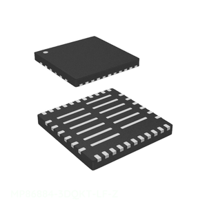 ไอซีจัดการพลังงาน (PMIC) รุ่น MP86884-3DQKT-LF-Z ไดรเวอร์แบบฮาล์ฟบริดจ์ 55A 34TQFN ผู้ผลิต Channel 34 PowerWFQFN - Product Image 1