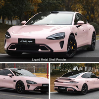 Le film anti-rayures couleur KML, facile à réparer, protège la peinture de la voiture et est magnifique. le film de changement de couleur de la carrosserie PPF TPU