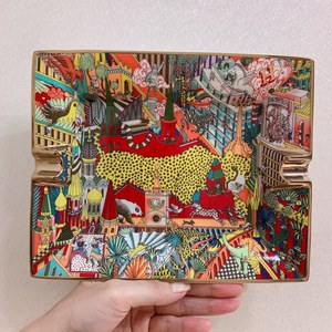 New Royal Nordic Classic Smokeless Heat Resistant Ceramic Square Cigar <b>Ashtray</b> Customizable Living Room Restaurant Hotel Home - Product Image 3