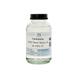 Methyl phenyl Silicone dầu SK-PMO-<span class=keywords><strong>57</strong></span> | bôi trơn nhiệt độ cao, dẫn nhiệt, phụ gia cao su Silicone - Product Image 1