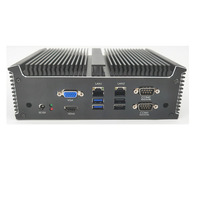Châssis industriel embarqué INYUDA 2DDR4-3200 RAM 12e/13e génération I5/I7 double LAN 6*COM Slot M.2 2.5 pouces SATA HDD HD+VGA Display