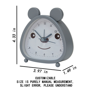 Vui Vẻ Và Sáng Tạo Phim Hoạt Hình Trẻ Em Bàn Đồng Hồ Với Phong Trào Im Lặng Kích Thước Nhỏ Và Có Thể Điều Chỉnh Chức Năng Báo Động Cho Phòng Ngủ Của Trẻ Em - Product Image 6