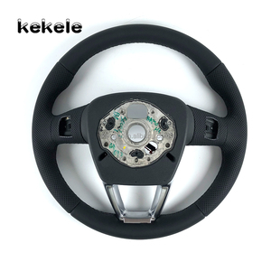 Volant de direction personnalisé en fibre de carbone et cuir, accessoires de voiture pour <span class=keywords><strong>Audi</strong></span> A6 A7 A8 S6 S7 S8 RS6 RS7 <span class=keywords><strong>SR</strong></span> - Product Image 6