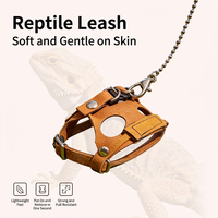 Harnais et laisse pour reptiles (lézards, caméléons, écureuils) – Gilet réglable avec sangle de poitrine pour la promenade en extérieur – Vente en gros, OEM, personnalisable