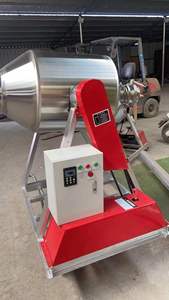 เครื่องผสมผงสแตนเลสแบบถัง 50/100/300 กก. แบบเกลียว สำหรับผสมอาหารและเคลือบเมล็ดพันธุ์ทางการเกษตร  ลดราคาพิเศษ - Product Image 5