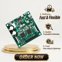 Controlador de masajeador ocular inteligente PCBA, placa de terapia de enfriamiento térmico para máscara, OEM para electrónica de relajación musical