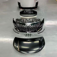 Kit de carrosserie extérieur pour pare-chocs avant Toyota Sienna 2021-2024 en PP, installation par vis pour amélioration esthétique personnalisée
