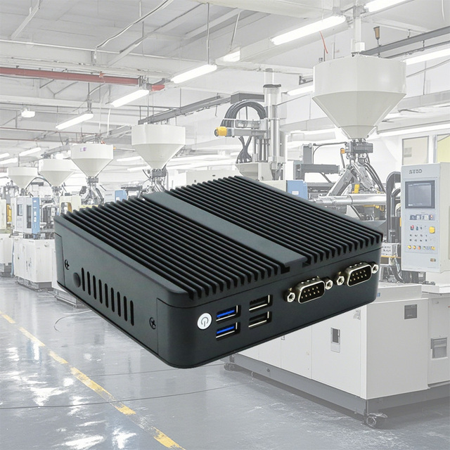 YCT Fanless Industrial Intel J4125 DDR4 | Ubuntu/Linux Edge Computing Gateway | 24/7 Reliable Embedded Controller Industrial Pc