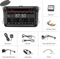 Xxinyoo — lecteur de DVD avec écran tactile de voiture, avec USB, miroir WIFI, can bus, lecteur MP5, Android, 8 pouces