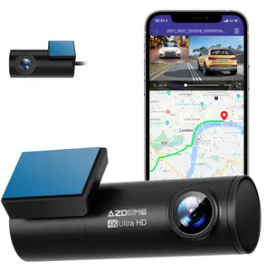 Enregistreur de conduite de voiture M300S 4K OLED Vision de nuit Résolution 1440p WDR Capteur G Mode de stationnement Enregistrement en boucle WiFi intégré pour la voiture