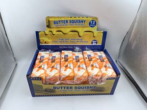 Nouveau jouet de décompression en forme de bâton de beurre et de fromage, jouet souple à rebond lent pour soulager le stress, cadeaux moelleux pour adultes et enfants - Product Image 4