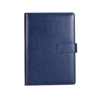Carnet à feuilles mobiles détachable pour affaires transfrontalières, vente en gros, format A5, avec fermeture magnétique, couverture en PU, bloc-notes B5, carnet de notes de bureau, cadeau