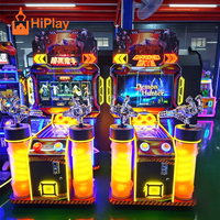 HiPlay Factory 2P Gatling Gun Shooting Arcade Simulator Coin Operated Game for FEC Mall Amusement Park