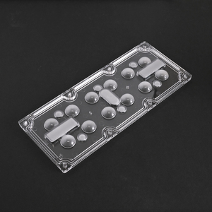 עדשה אופטית בעלת ביצועים גבוהים 90 מעלות, עדשת לד 12 ב-1, 173.0*71.4 מ\\\"מ, עדשה מרובעת לתאורת הצפה - Product Image 3