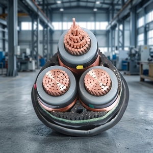 <span class=keywords><strong>สาย</strong></span>ไฟฟ้าแรงสูงชนิดฉนวน XLPE <span class=keywords><strong>ทองแดง</strong></span> 33kV 66kV 110kV 132kV 220kV แกนเดี่ยว 3 แกน - Product Image 1