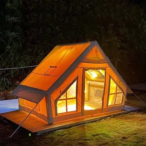 JTS-0205 6 ㎡   Carpa Inflable Clásica para Camping, Carpa <span class=keywords><strong>de</strong></span> Aire Impermeable <span class=keywords><strong>de</strong></span> Oxford 300D 3000mm con Columna <span class=keywords><strong>de</strong></span> Aire <span class=keywords><strong>de</strong></span> PVC Plato - Product Image 1
