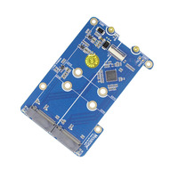 Carte d'extension NVME PCIE double canal Raspberry Pi 5, adaptateur PCIE vers M.2 2280 SSD pour disque dur