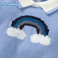Nouvelle Arrivée Mimixiong Combinaison en Tricot pour Bébé Nouveau-né, Combinaison Boutique, Pull en Tricot