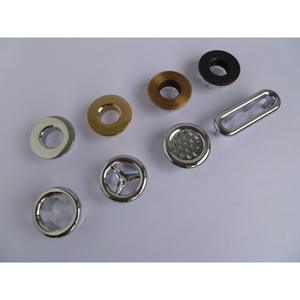 Cache-trou de trop-plein décoratif couramment utilisé pour les éviers de comptoir, les lavabos, divers modèles, accessoires de robinetterie de salle de bain - Product Image 3