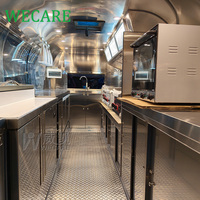 WECARE Bar à café mobile, camion de crème glacée, camion de hot-dogs, cuisine mobile, camion de pizzas, camion de churros, camion de barbecue, camion de restauration rapide entièrement équipé